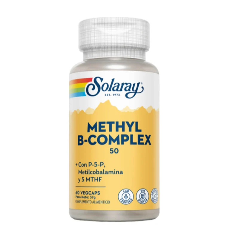 Solaray Methyl B-Comprimidoslex (Coenzima) 60 Cápsulas
