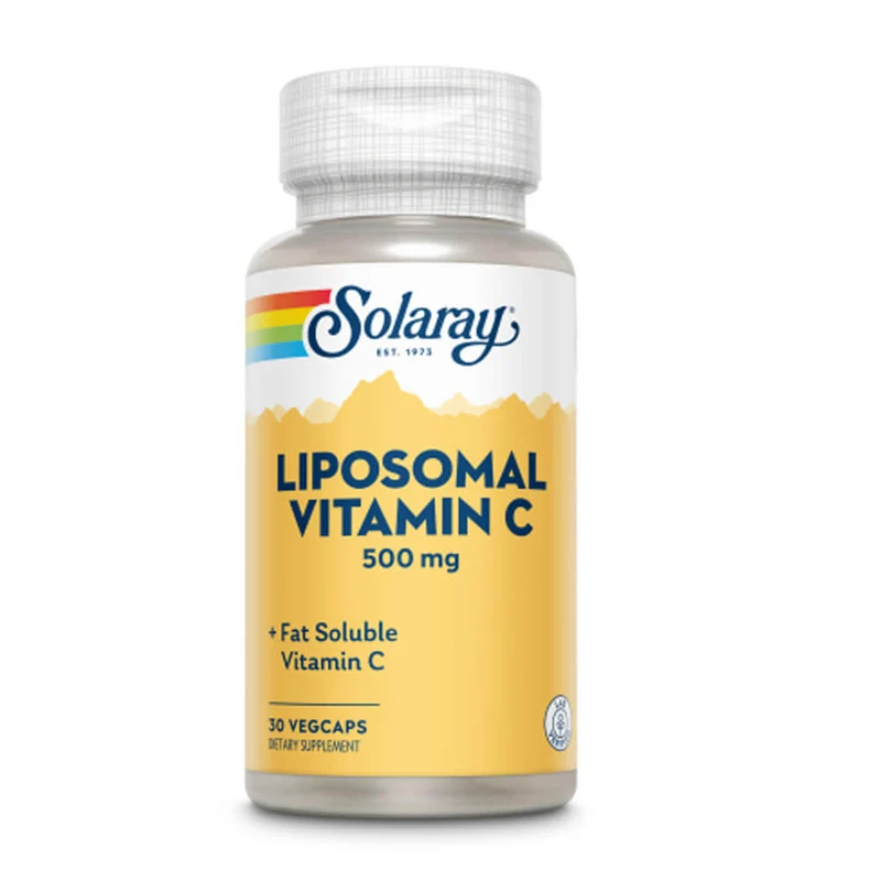 Solaray Liposomal Vit C 500Mg 30 Cápsulas