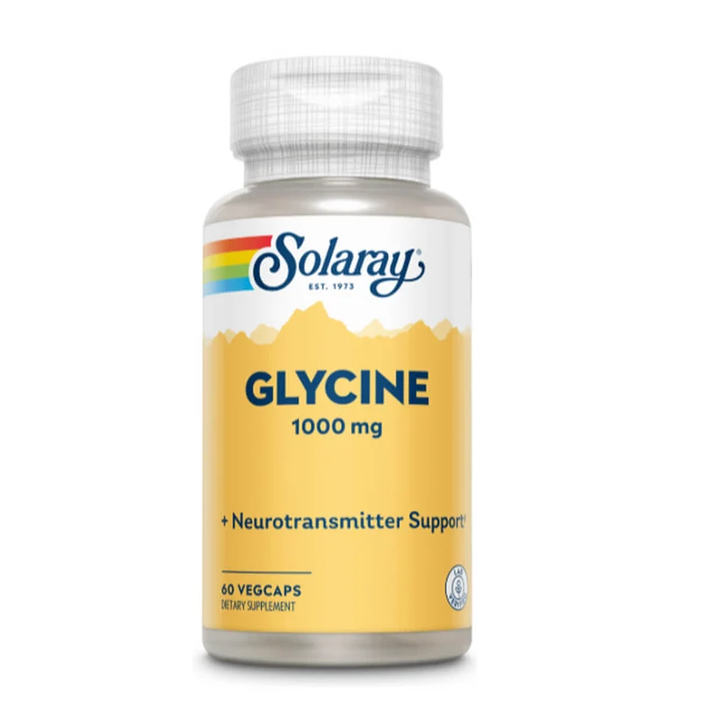 Solaray Glycina 1000Mg 60 Cápsulas Vegetal