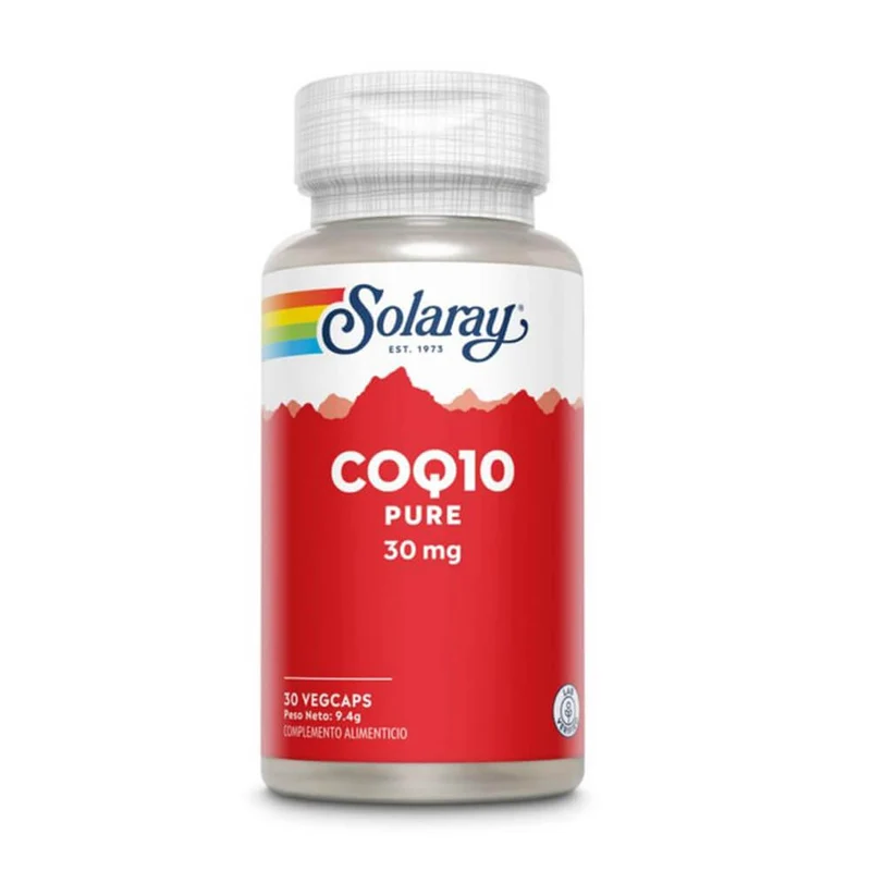 Solaray Coq10 Puro 30Mg 30 Cápsulas