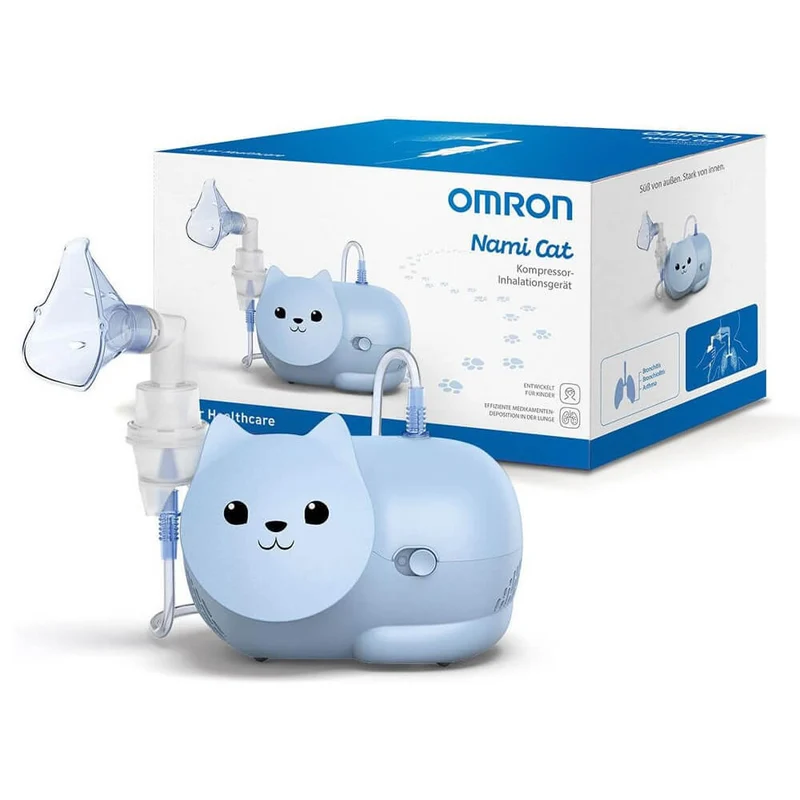 Omron Nebulizador Nami Cat Pediátrico Ne-C303K-Kde