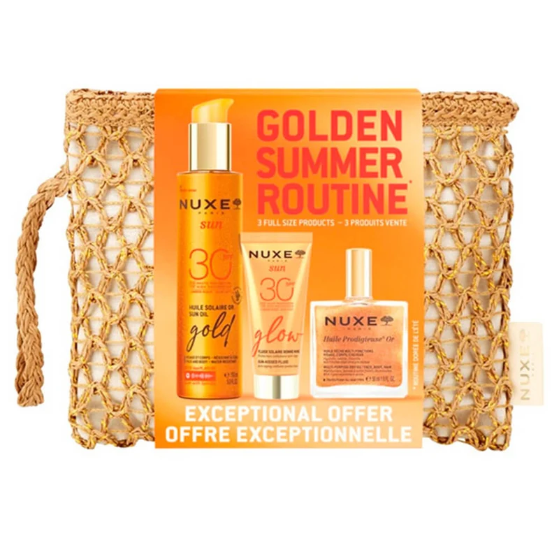 Nuxe Sun Golden Summer Routine Pack
