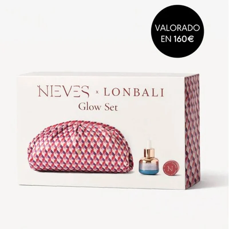 Nieves Beauty Set Lonbali Serum Vit C Y Lip Mask Labios