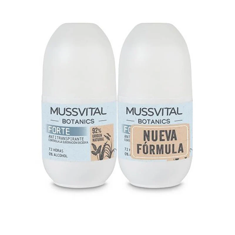 Mussvital Botanics Desodorante Forte 75 ml Duplo