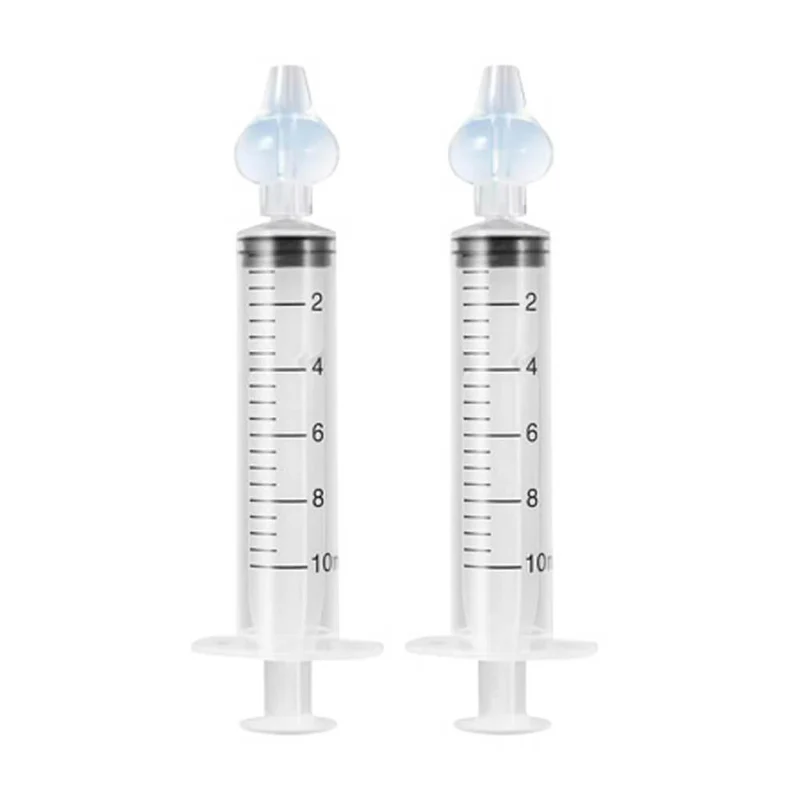 Ico Baby Jeringas De Lavado Nasal Reutilizables +4M 10 ml 2 Uds
