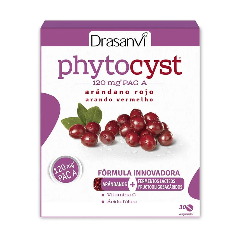Drasanvi Phytocyst Arándano Rojo 30 Comprimidos.