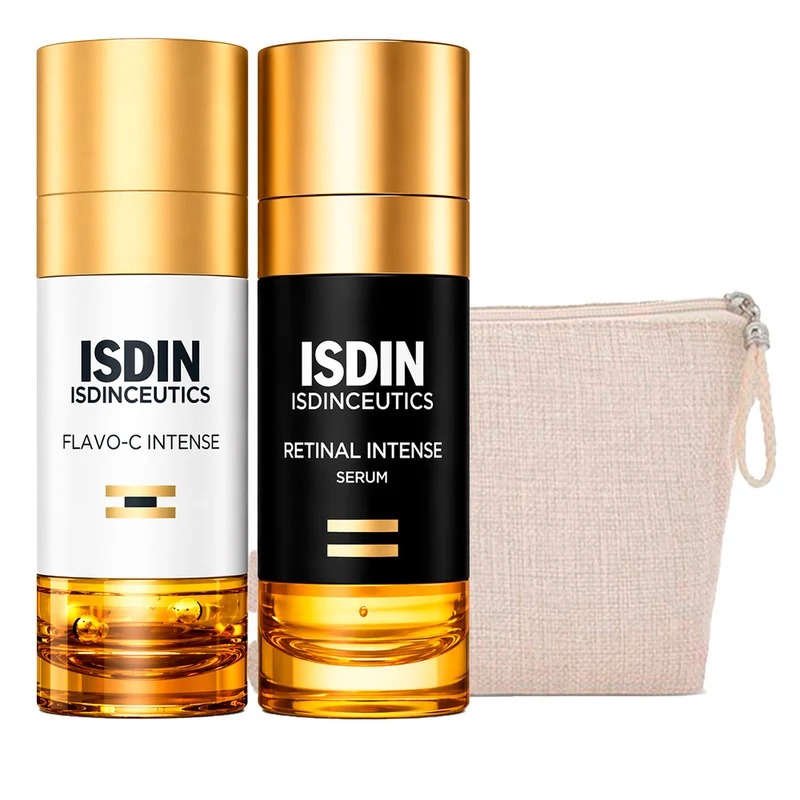 Rutina Antiedad Isdinceutics Sérum Flavo C Intense + Retinal Intense 50 ml Pack