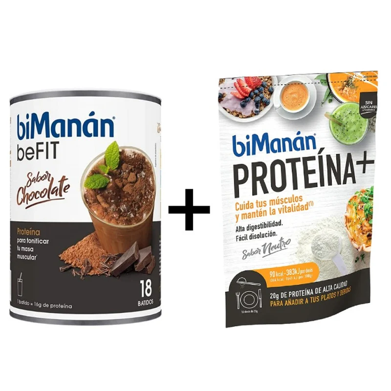 Bimanán Befit Chocolate Batido 540 Gr (18 Batidos) + Regalo