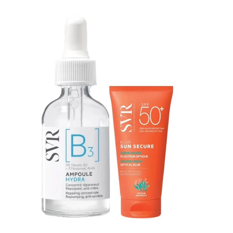 Svr Ampoule B Hydra Serum 30 ml + Regalo Blue Sun Secure Spf50+ 15 ml Pack