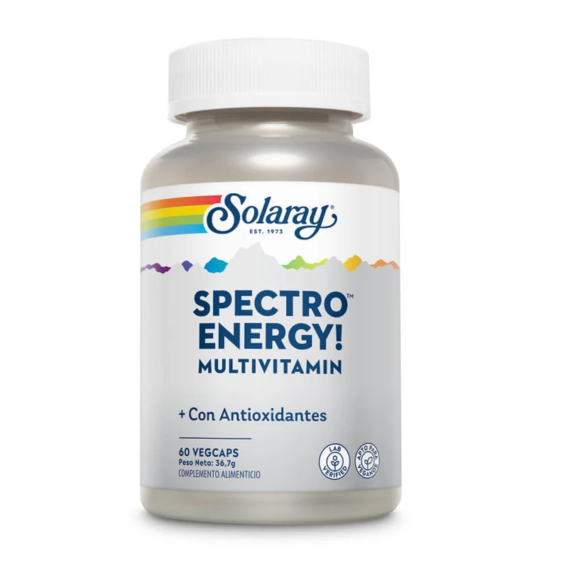 Solaray Spectro Energy 60 Cápsulas Vegetal 37 gr