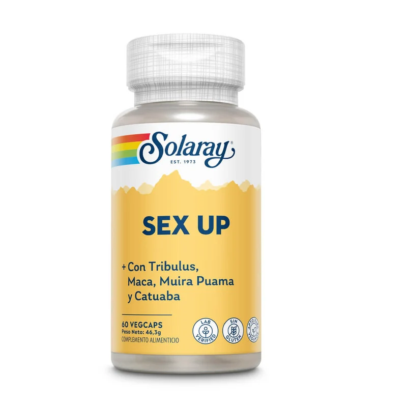 Solaray Sex Up 60 Cápsulas