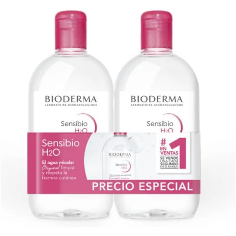 Bioderma Sensibio H20 Agua Micelar 500ml Duplo