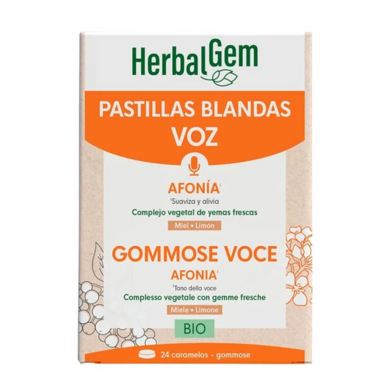 Pranarom Herbalgem Pastillas Blandas Voz 24 Caramelos