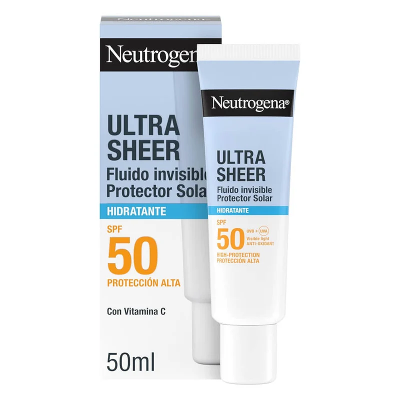 Neutrogena Ultra Sheer Fluido Invisible Hidratación Spf50 50ml