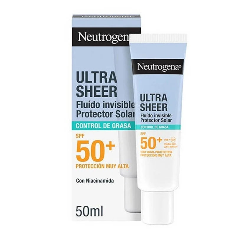 Neutrogena Ultra Sheer Fluido Invisible Grasa Spf50 50ml