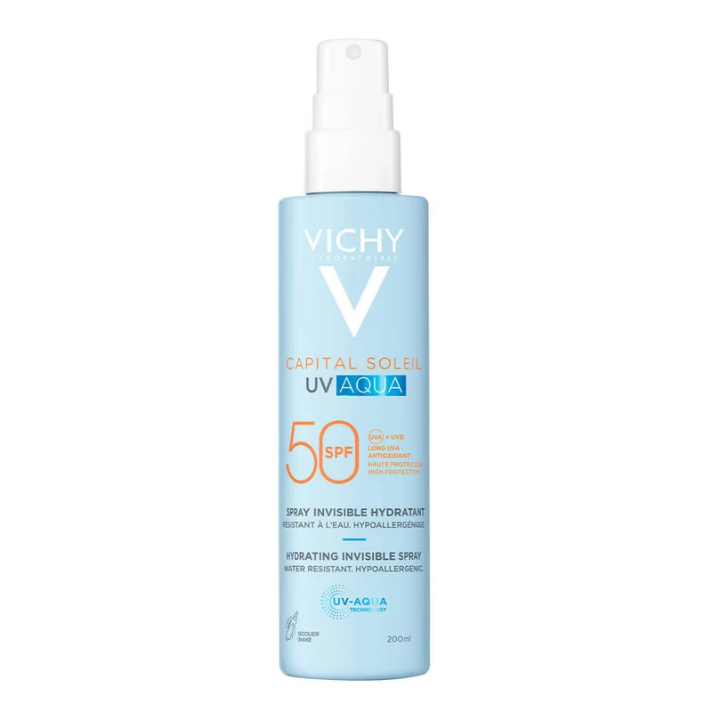 Vichy Capital Soleil Spf50+ Uv Aqua Spray 200 ml