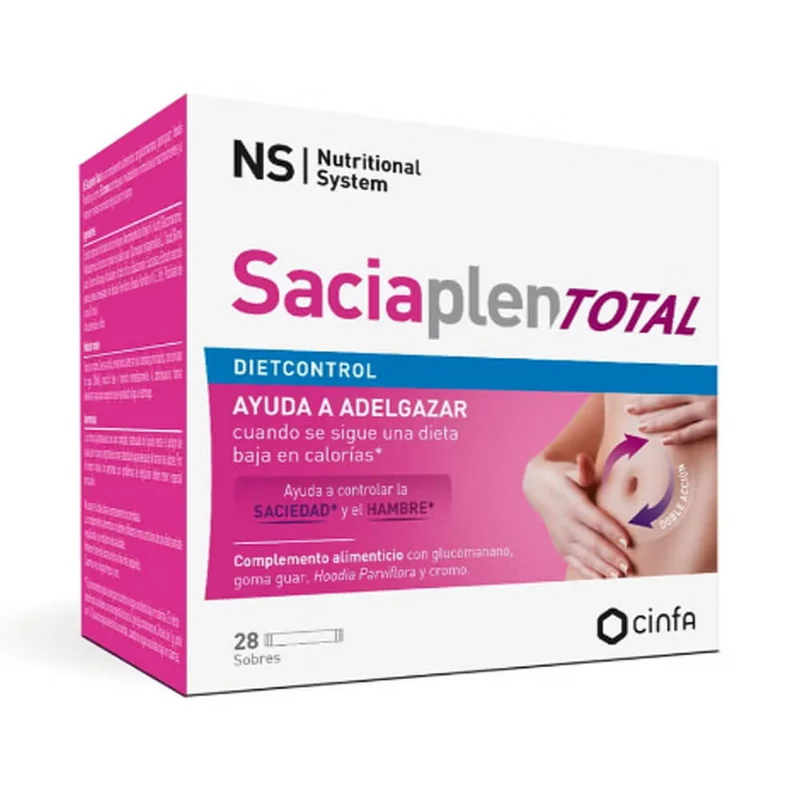 Ns Dietcontrol Saciaplen Total 28 Sobres 3 gr