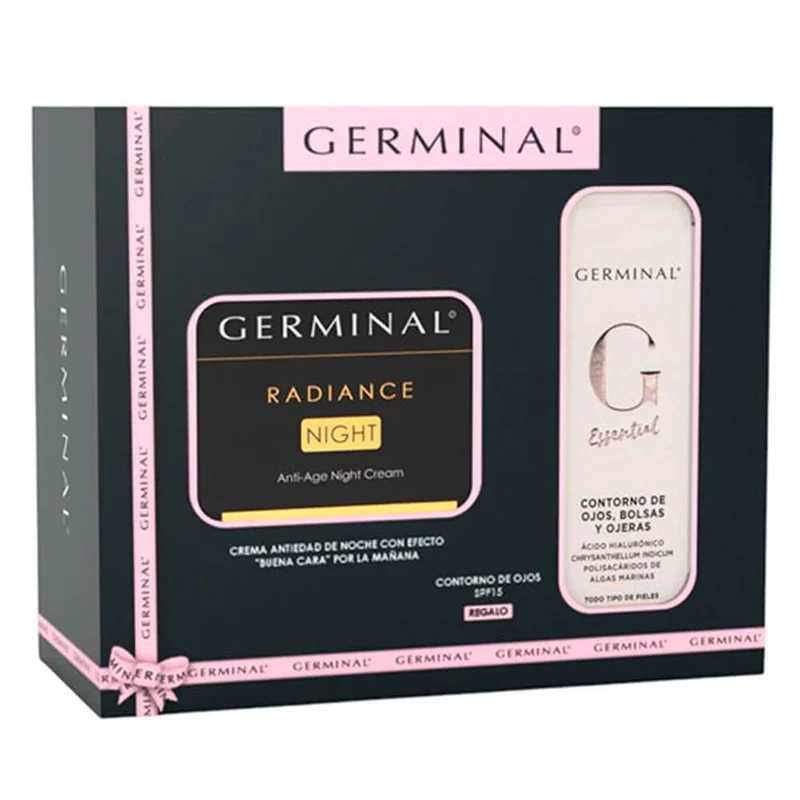 Germinal Radiance Night 50 ml + Regalo Contorno Ojos Reparador Spf15 Pack