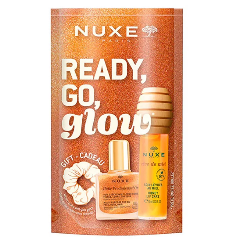 Nuxe Reve De Miel Tratamiento Labial Miel 10 ml + Huile Prodigiuse Or 10 ml