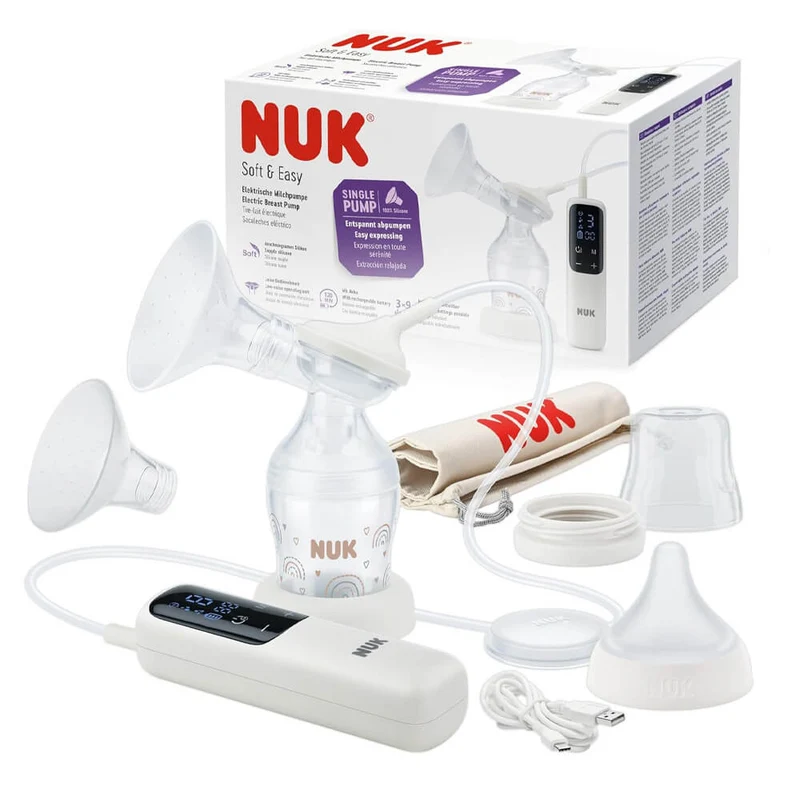 Nuk Sacaleches Eléctrico Soft & Easy Single Pump