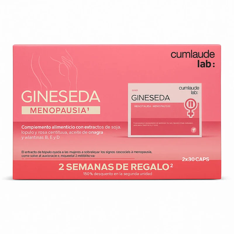 Cumlaude Gineseda 30 Cápsulas Duplo
