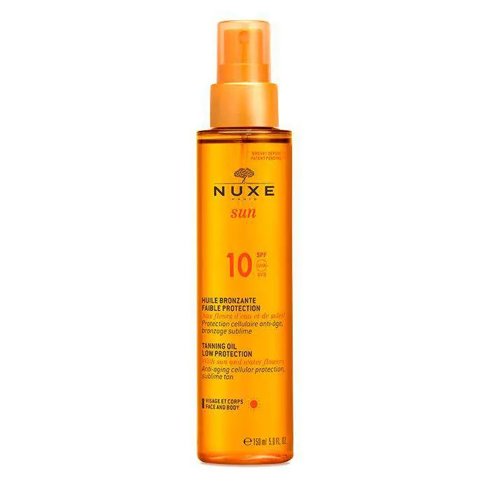 Nuxe Sun Spf10 Aceite Bronceador Spray 150 ml