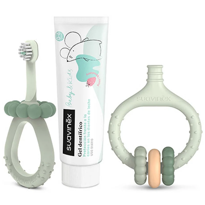 Suavinex Mi Primer Set Cuidado Dental + 0M Azul 219623
