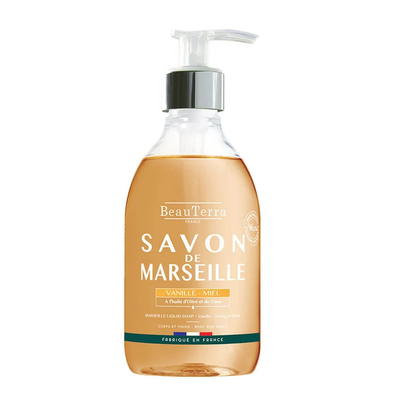 BeauTerra Jabón De Marsella Vainilla Y Miel 300 ml