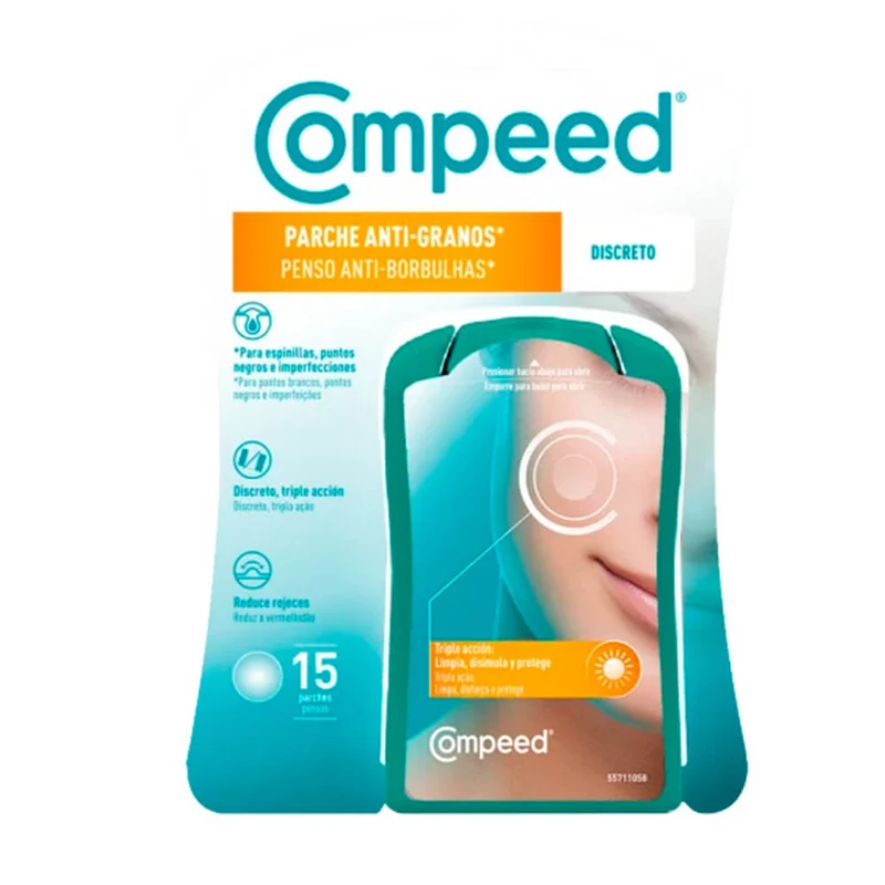 Compeed Parche Anti-Granos Discreto 15 Unidades