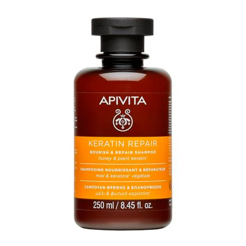 Apivita Champú Keratin Repair Nutritivo Y Reparador 250 ml