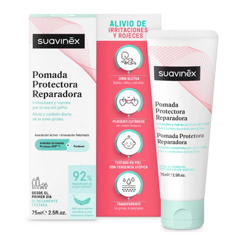 Suavinex Pomada Protectora Reparadora Calmante 75 ml