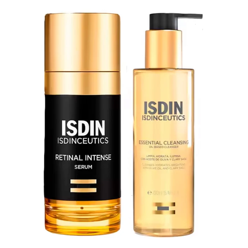 Isdinceutics Retinal Intense Sérum 50 ml + Isdinceutics Essential Cleansing Aceite Limpiador 200ml