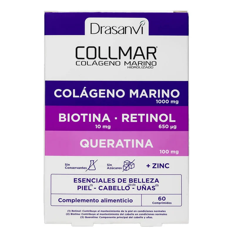 Drasanvi Collmar Esenciales Belleza 60 Comprimidos