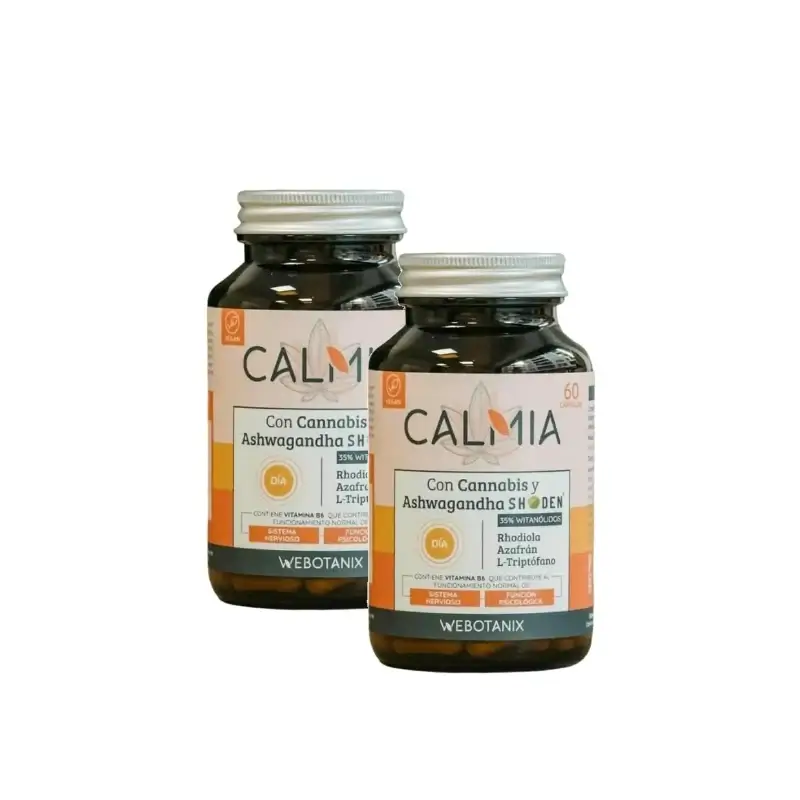 Calmia Webotanix Día, 2 x 60 cápsulas