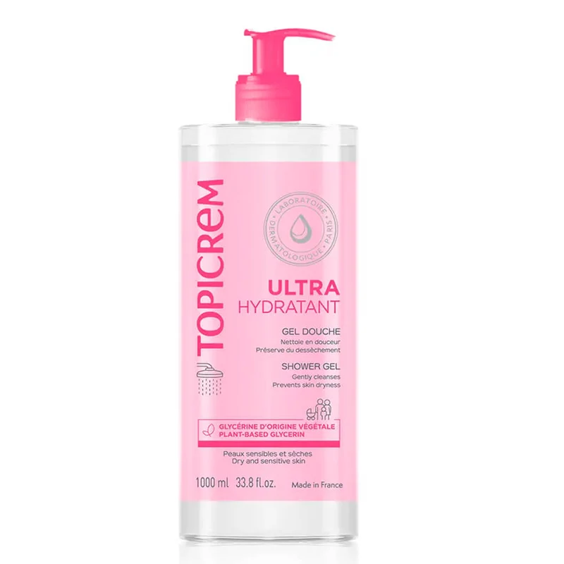 Topicrem Ultra-Hidratante Gel De Ducha 1 Litro + Regalo Topicrem Leche Hidratante 75 ml