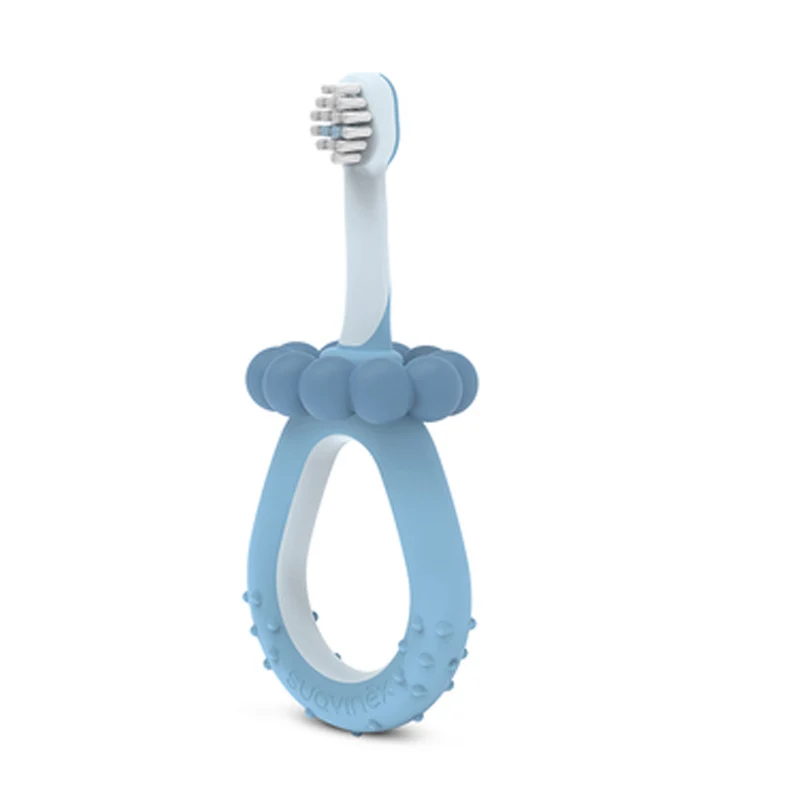 Suavinex Cepillo Dental Aprendizaje Baby 0-2 Años Azul 219625