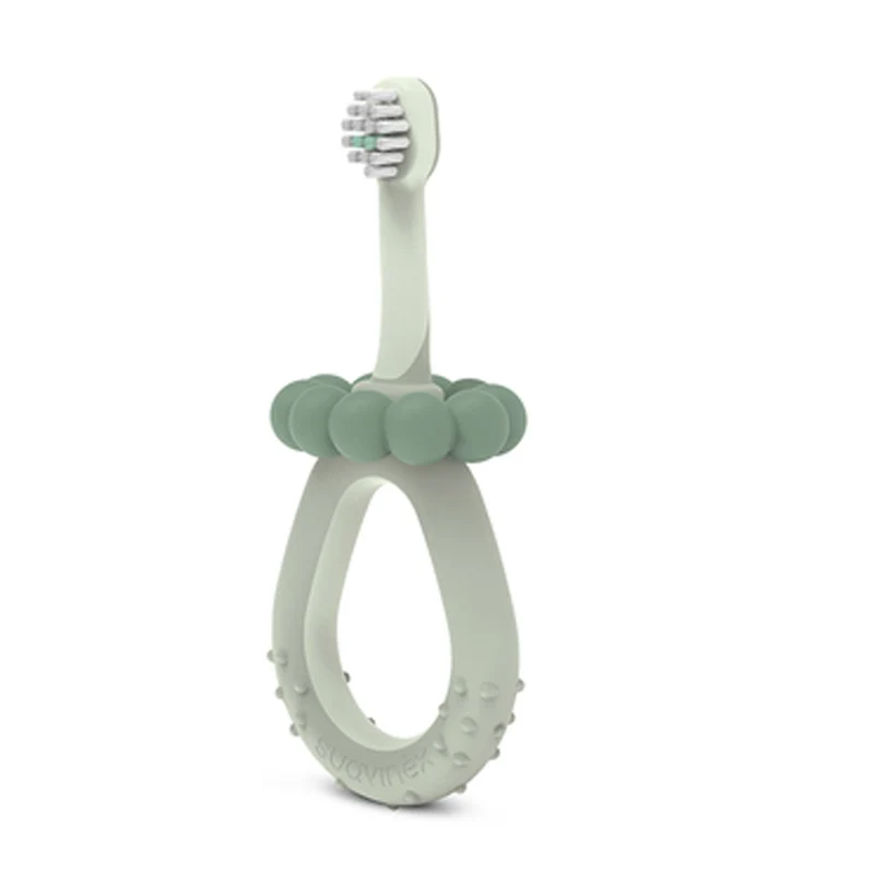 Suavinex Cepillo Dental Aprendizaje Baby 0-2 Años Verde 219625