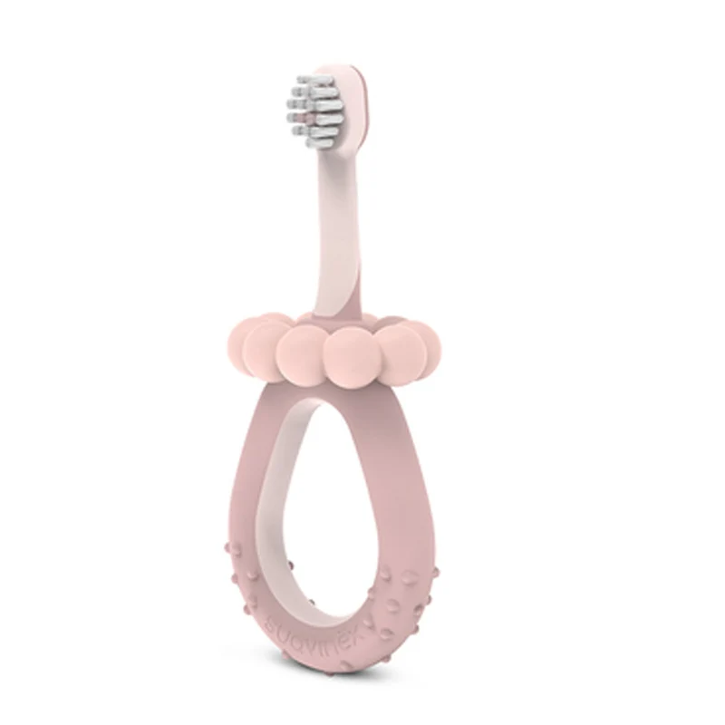 Suavinex Cepillo Dental Aprendizaje Baby 0-2 Años Rosa 218565