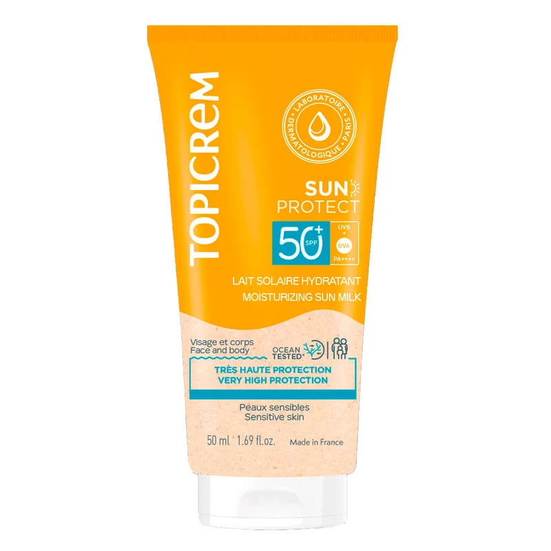 Topicrem Sun Protect Leche Solar Hidratante Spf 50+ 50 ml