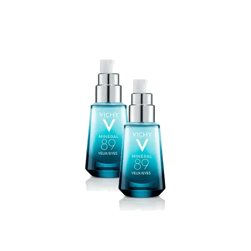 Vichy Minéral 89 Contorno De Ojos 15 Ml, pack 2