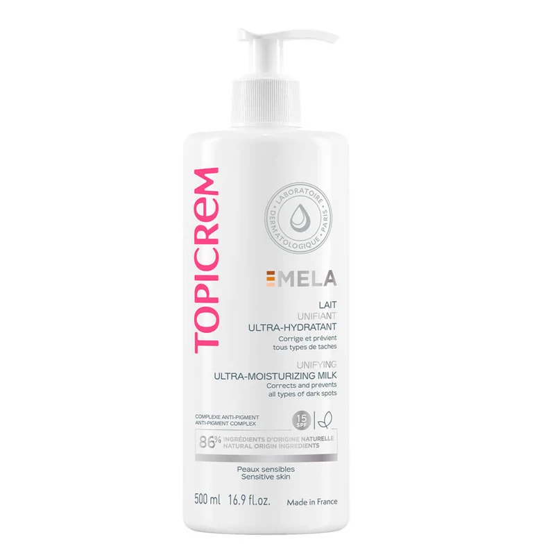 Topicrem Mela Leche Unificadora Ultra-Hidratante 500 ml