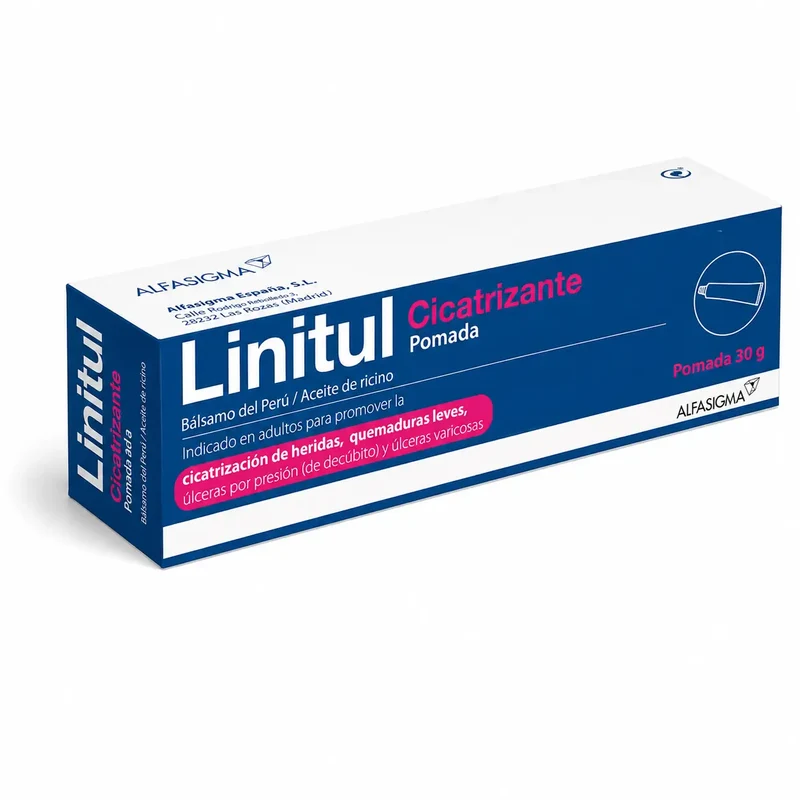 Linitul Cicatrizante Pomada, 60 gramos