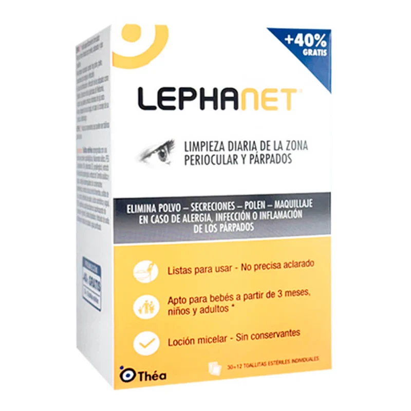 Lephanet Toallitas Estériles 12 Toallitas