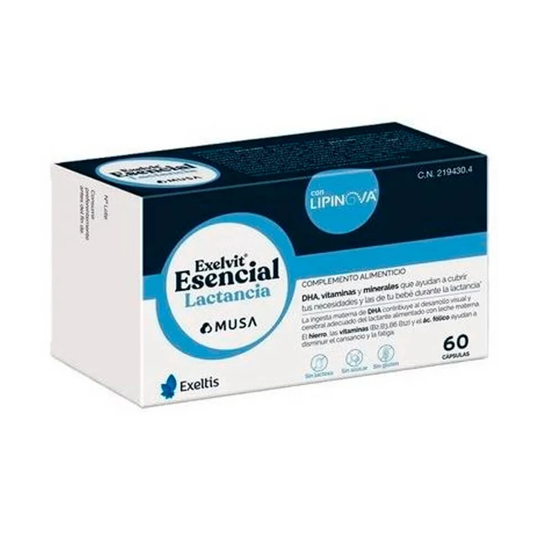 Exelvit Esencial Lactancia 60 Cápsulas