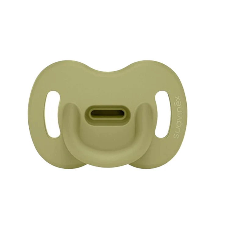 Suavinex Chupete Silicona Fisiológico Intense 6-18M Verde 214485