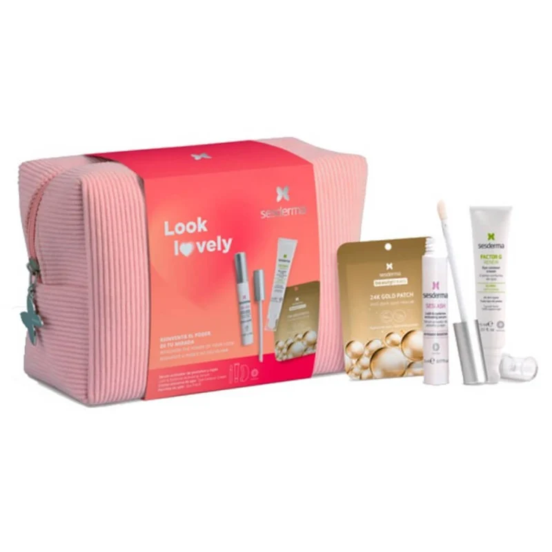 Sesderma Factor G Renew Contorno Ojos 15ml + Seslash Sérum Pestañas Cejas 5 ml + 2 Parches Contorno Ojos 5 ml Pack