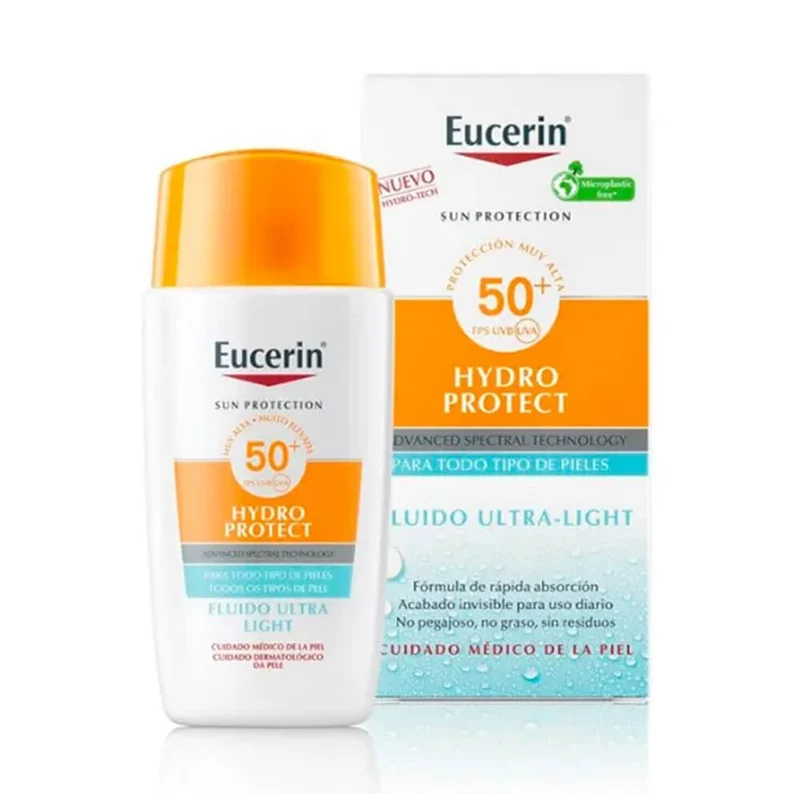 Eucerin Sun Hydroprotect Fluido Ultra Light Spf 50+ Tono Medio 50 ml