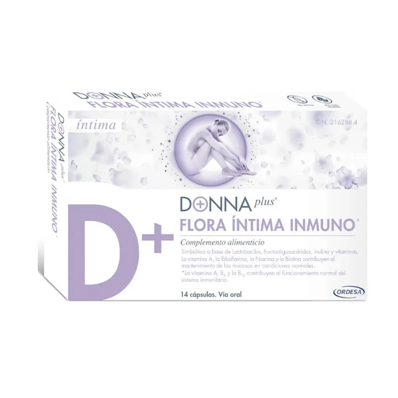 Donna Plus Flora Intimo Inmuno 14 Cápsulas