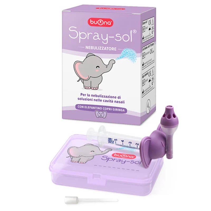 Buona Spray-Solución Jeringa Nebulizadora Elefante