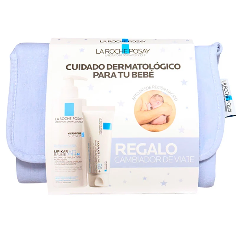 La Roche Posay Lipikar Baume Ap+ 400ml + Cicaplast Baume 40 ml+ Cambiador Pack